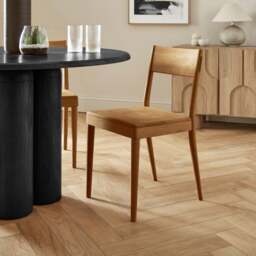 Dorothea Dining Chair, Dark Stain Oak