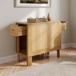 Clifford 2-4 Seater Drop Leaf Dining Table - thumbnail 2