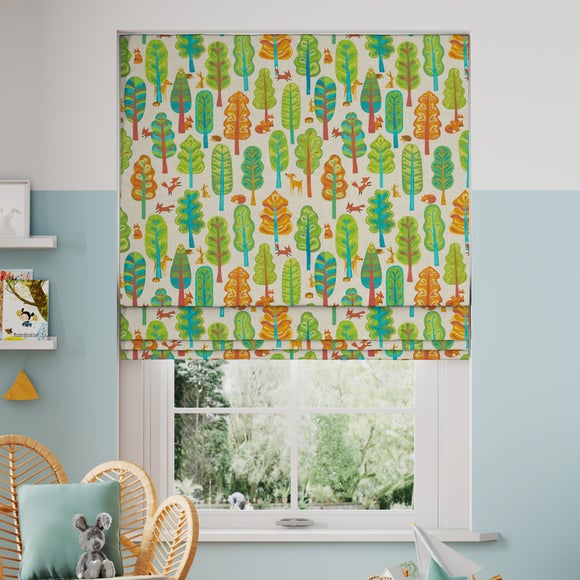 Funky Forest Made to Measure Roman Blind - image 1