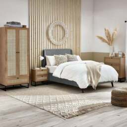 Hollis 6 Drawer Chest, Oak - thumbnail 4