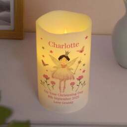 Personalised Fairy Princes LED Candle - thumbnail 2
