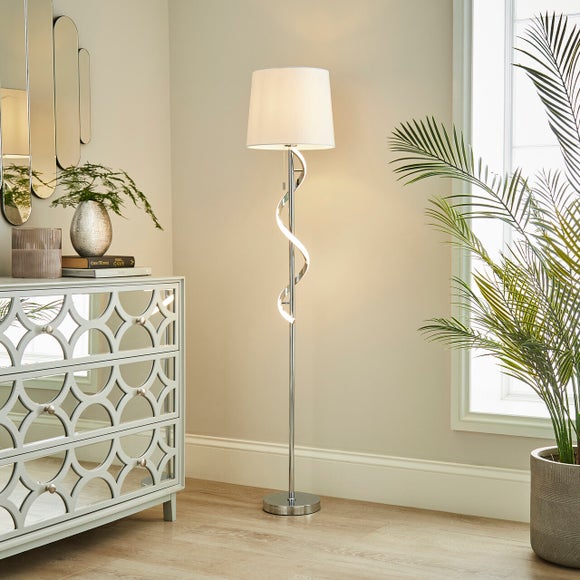 Palais 2 Light Metal Floor Lamp - image 1