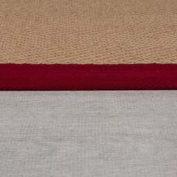 Herringbone Jute Border Rug - thumbnail 4