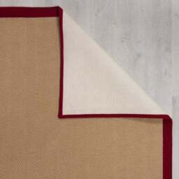 Herringbone Jute Border Rug - thumbnail 5