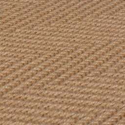 Herringbone Jute Border Rug - thumbnail 3