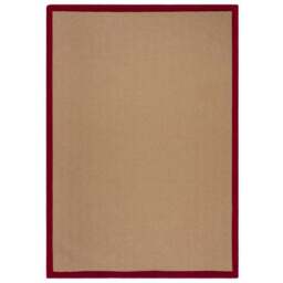 Herringbone Jute Border Rug - thumbnail 2