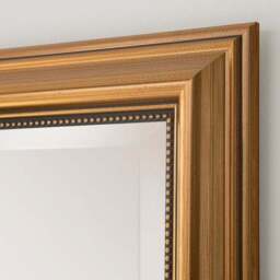 Yearn Beaded Overmantel Wall Mirror - thumbnail 2