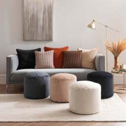 Jumbo Cord Pouffe - thumbnail 6