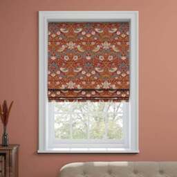 Strawberry Thief Velvet Made to Measure Roman Blind - thumbnail 4
