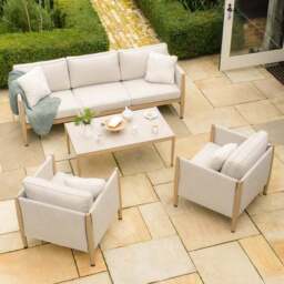 Maze Burford 3 Seater Garden Sofa Set - thumbnail 2