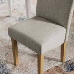Aiden Set of 2 Dining Chairs, Boucle - thumbnail 3