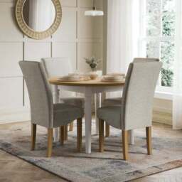 Aiden Set of 2 Dining Chairs, Boucle - thumbnail 2