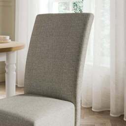 Aiden Set of 2 Dining Chairs, Boucle - thumbnail 4