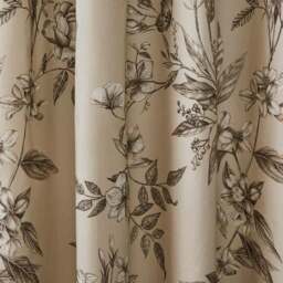 Bridget Etched Floral Blackout Eyelet Curtains - thumbnail 3