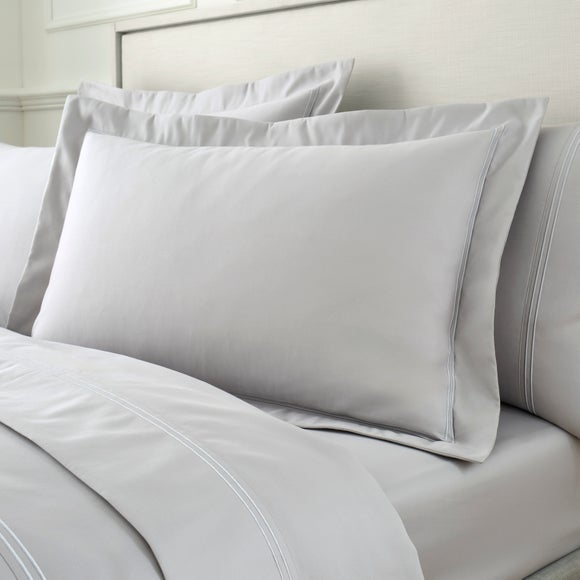 Dorma Egyptian Cotton Sateen 1200 Thread Count Oxford Pillowcase