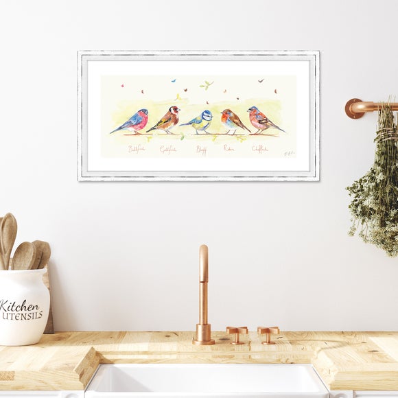 The Art Group Line Of Garden Birds Framed Print - image 1