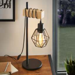 EGLO Townshend Industrial Table Lamp - thumbnail 1