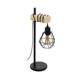 EGLO Townshend Industrial Table Lamp - thumbnail 2