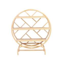 Desser Medium Rattan Etagere Bookcase - thumbnail 3