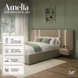 XR Living Amelia Ottoman Hotel RGB Bed - thumbnail 2