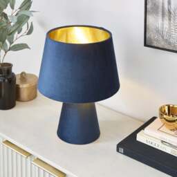 Nesa Velvet Table Lamp - thumbnail 1