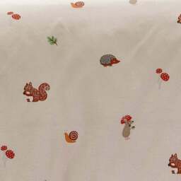 Catherine Lansfield Fox and Woodland Friends Fitted Bed Sheet - thumbnail 2