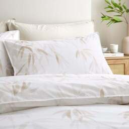 Hale 100% Organic Cotton 200 Thread Count Duvet Cover & Pillowcase Set - thumbnail 2