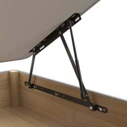 Luxury Side Ottoman Bed Frame, Chenille - thumbnail 5