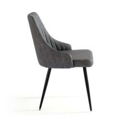 Shea Set of 2 Dining Chairs, Faux Leather - thumbnail 5
