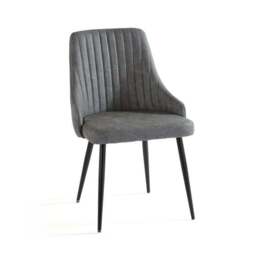 Shea Set of 2 Dining Chairs, Faux Leather - thumbnail 4