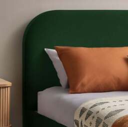 Silentnight Fara Bed Frame, Velvet - thumbnail 3