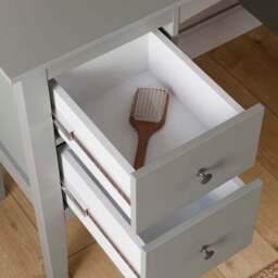 Lynton 4 Drawer Dressing Table - thumbnail 3