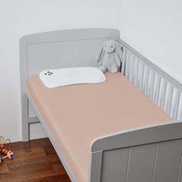 Pack of 2 Panda Kid's Bamboo Pink Cot Fitted Sheets - thumbnail 2