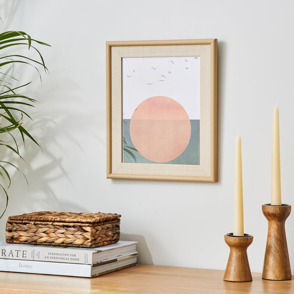 Rattan Effect Photo Frame - image 1