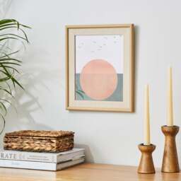 Rattan Effect Photo Frame