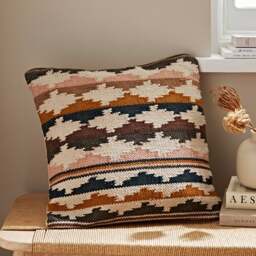 Kilim Global Geometric Cotton Cushion - thumbnail 1