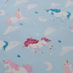 Unicorn Meadow Polycotton Duvet Cover & Pillowcase Set - thumbnail 6