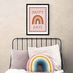East End Prints Happy Days Print by Kid of the Village - thumbnail 1