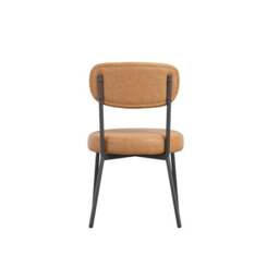 Smith Faux Leather Set of 2 Dining Chairs - thumbnail 5