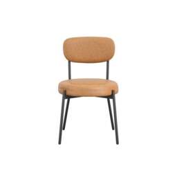 Smith Faux Leather Set of 2 Dining Chairs - thumbnail 2
