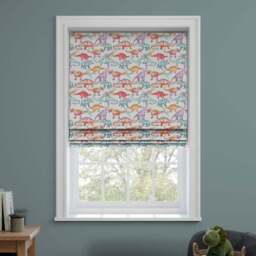 Dinosaur Gallery Made to Measure Roman Blind - thumbnail 3