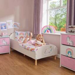 Liberty House Unicorn Kids Toddler Bed - thumbnail 2