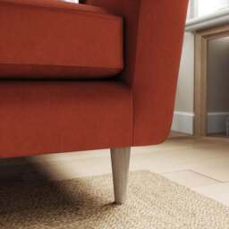 Sven Opulent Velvet Snuggle Chair - thumbnail 4