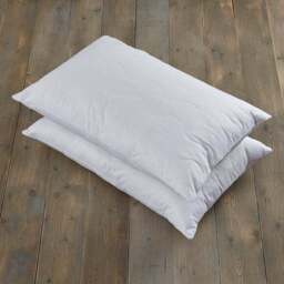 Fogarty Pack of 2 Light & Lofty Warm Waffle Back Sleeper Pillows - thumbnail 5
