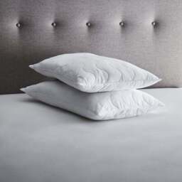 Fogarty Pack of 2 Light & Lofty Warm Waffle Back Sleeper Pillows - thumbnail 2