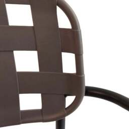 Bergen Round Bistro Table with 2 Karin Armchairs - thumbnail 4