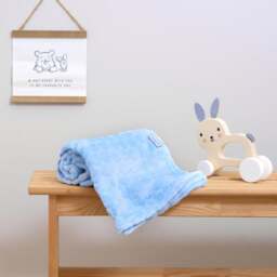 Clair de Lune Marshmallow Pram Blanket - thumbnail 1