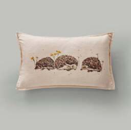 Hedgehog Cotton Rectangle Cushion - thumbnail 2
