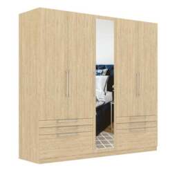 Foster 5 Door 6 Drawer Wardrobe - thumbnail 6