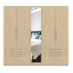 Foster 5 Door 6 Drawer Wardrobe - thumbnail 2
